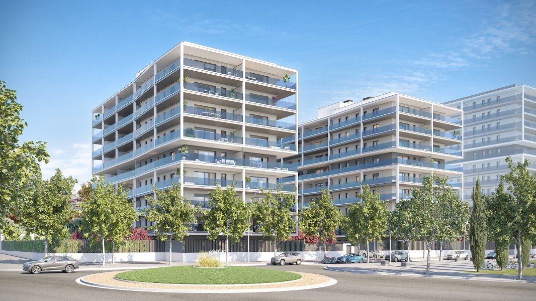 Promoción de obra nueva en Vilanova i la Geltrú comercializada por Columna Inmobiliaria
