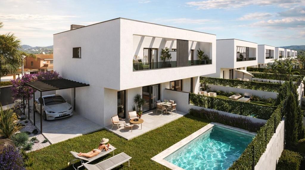 Promoción de obra nueva en Garraf comercializada por Columna Inmobiliaria